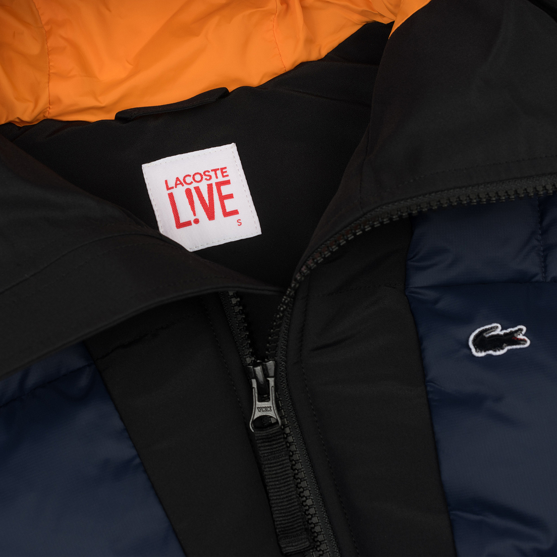 Lacoste Live Женский пуховик Hooded Wide Pocket Quilted
