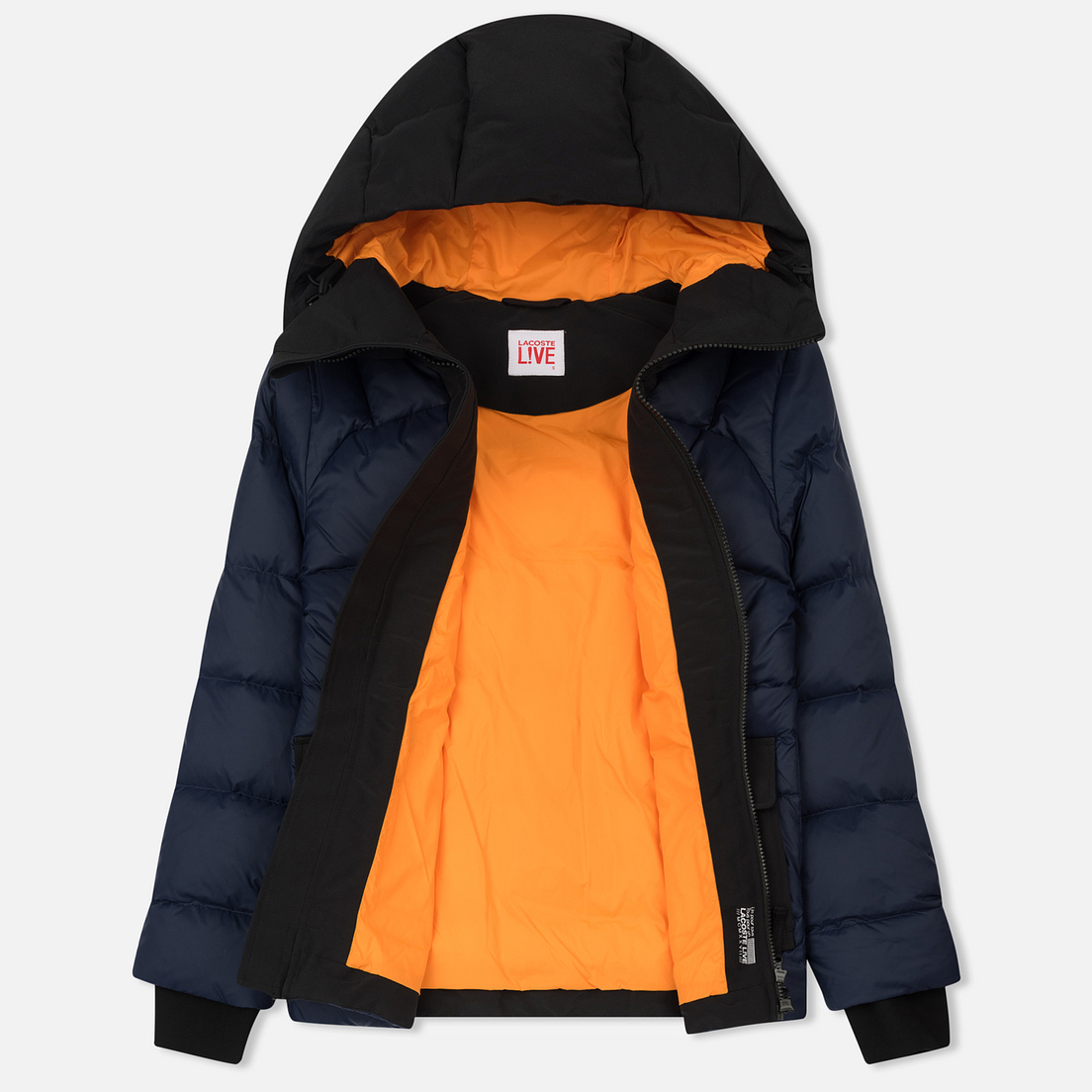 Lacoste Live Женский пуховик Hooded Wide Pocket Quilted