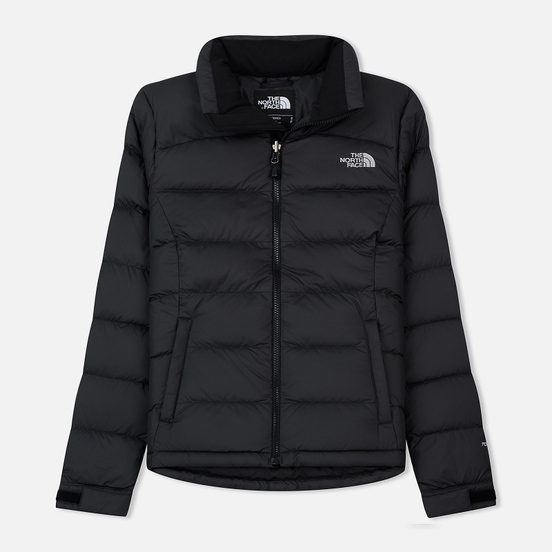 North face nuptse jacket womens black on sale