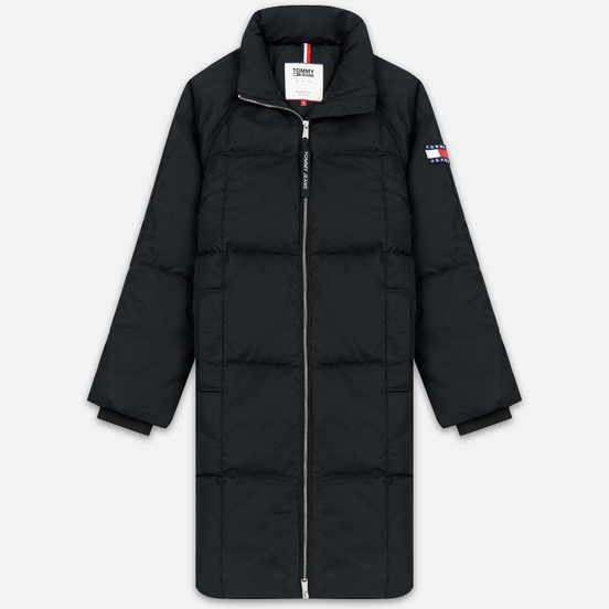 Женский пуховик Tommy Jeans Long Down Puffa Coat Black
