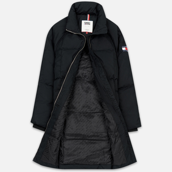 Женский пуховик Tommy Jeans Long Down Puffa Coat Black