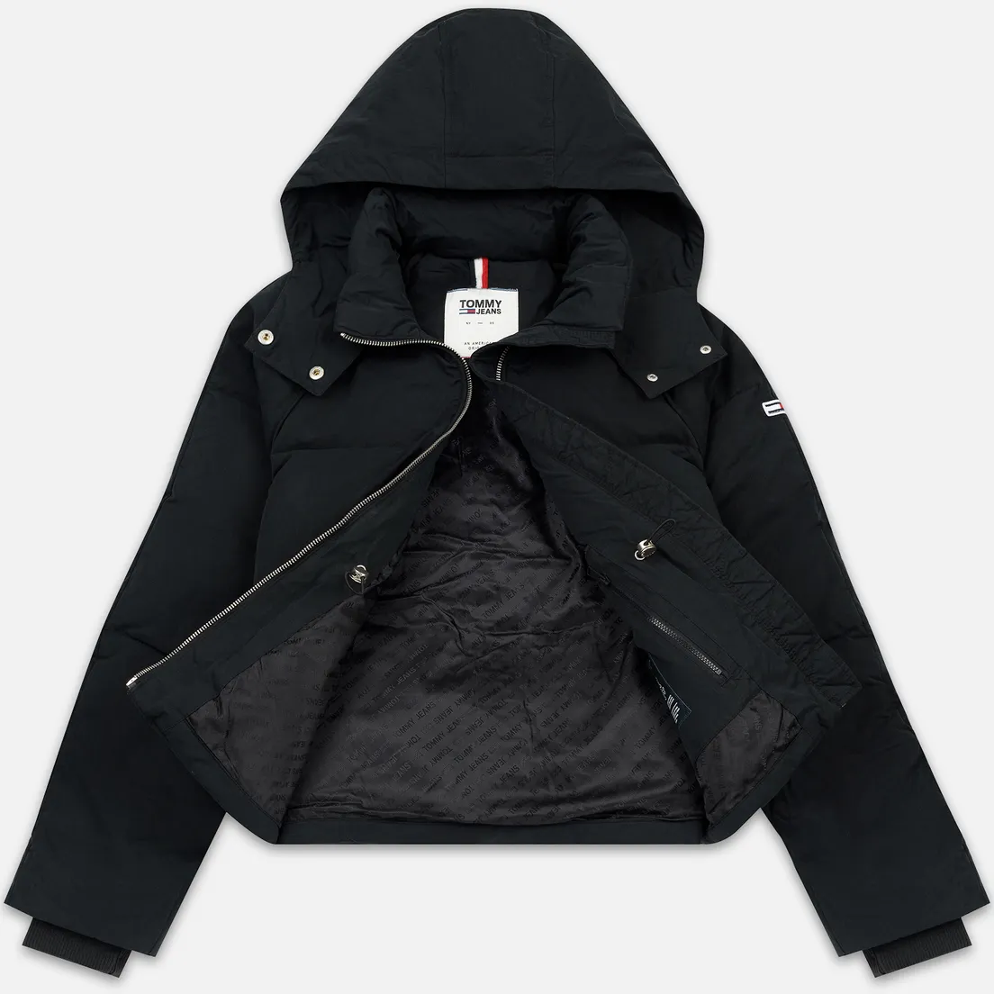 Tommy Jeans Женский пуховик Tommy Detail Puffa Hooded