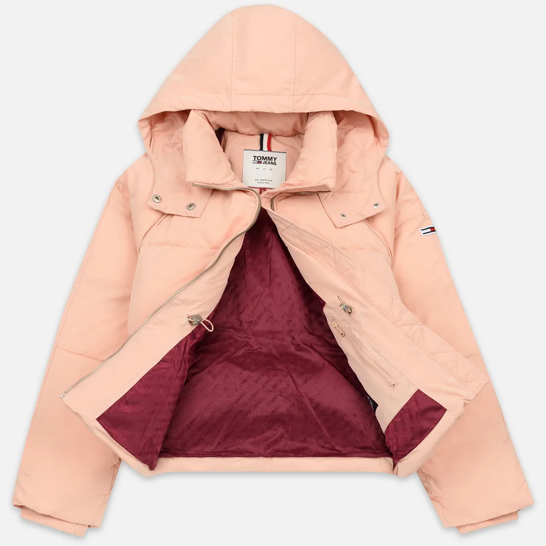 Tommy Jeans Женский пуховик Tommy Detail Puffa Hooded