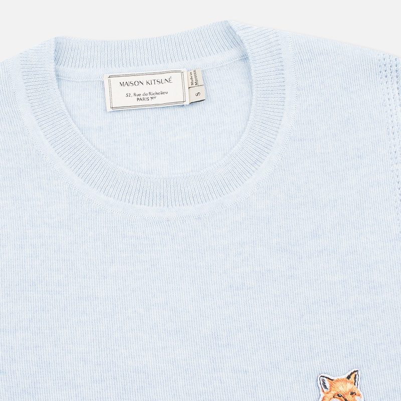 Maison Kitsune Женский свитер Merinos Fancy R-Neck