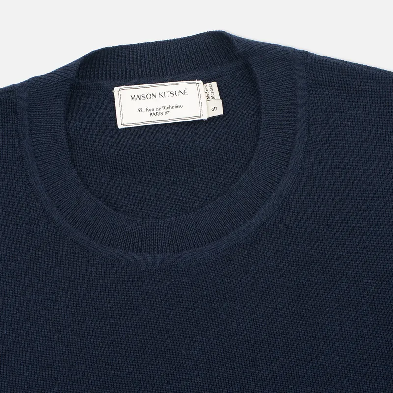 Maison Kitsune Женский свитер Merinos Fancy R-Neck