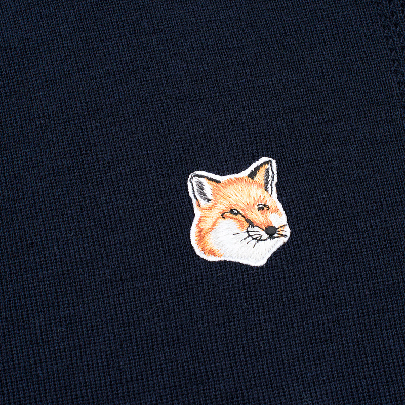 Maison Kitsune Женский свитер Merinos Fancy R-Neck