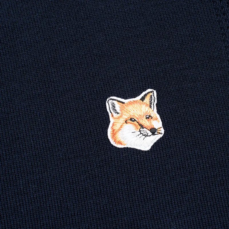 Maison Kitsune Женский свитер Merinos Fancy R-Neck