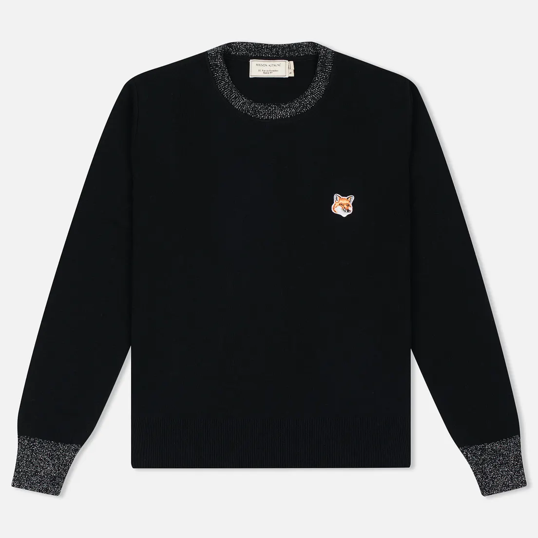 Maison Kitsune Женский свитер Merinos R-Neck