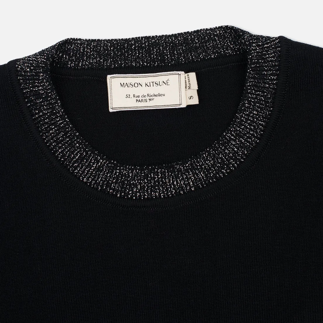 Maison Kitsune Женский свитер Merinos R-Neck