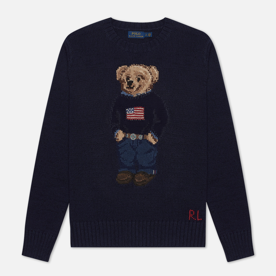 Polo Ralph Lauren Женский свитер Bear USA Flag