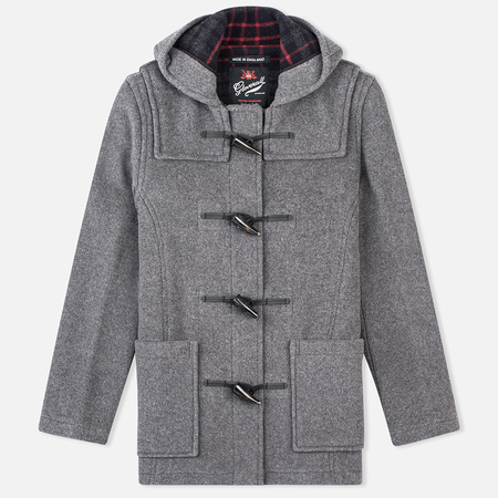 Женское пальто Gloverall Fitted Panel Grey