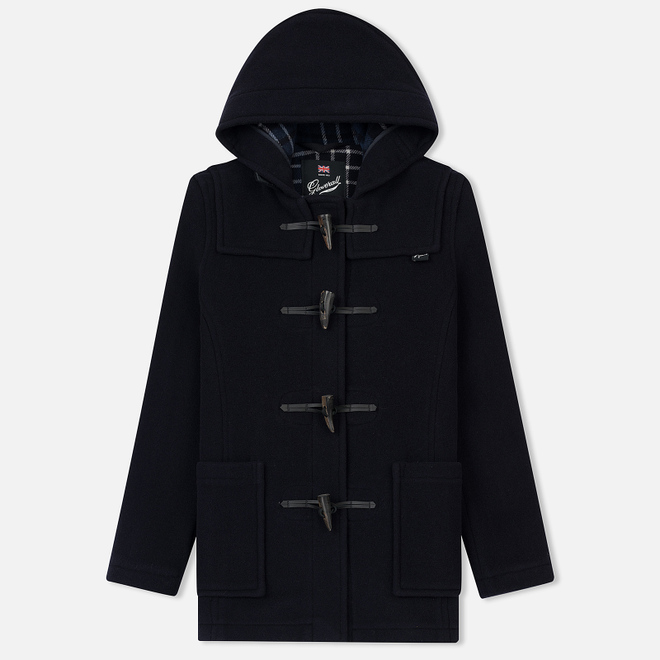 Женское пальто Gloverall Short Slim Fit Duffle Navy