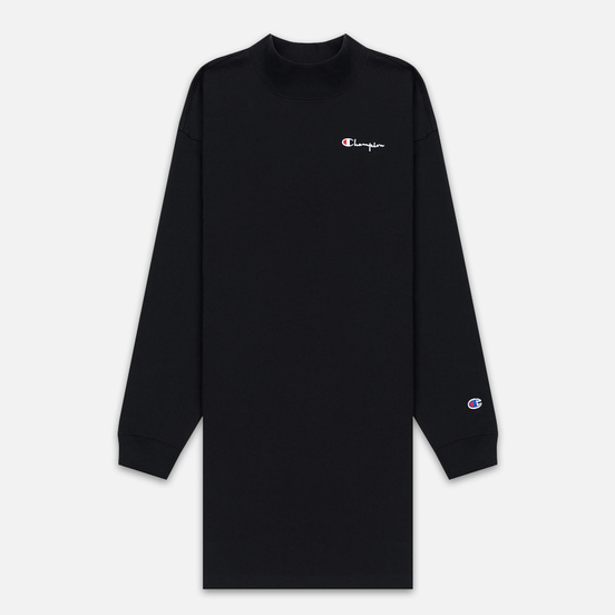 Женское платье Champion Reverse Weave Small Script Oversize Black