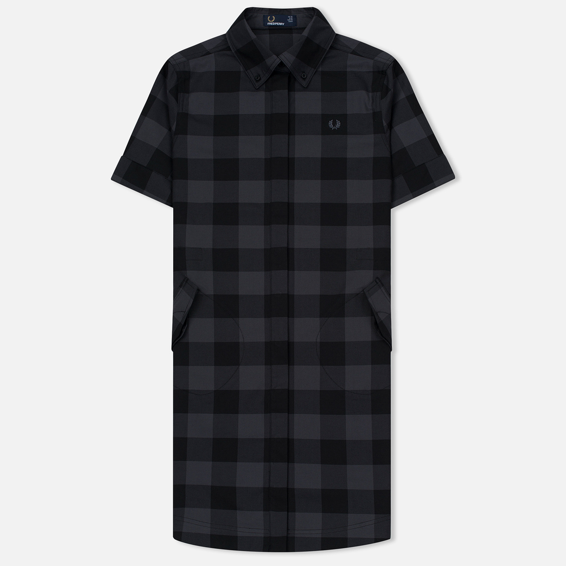 Fred Perry Женское платье Gingham Parka-Detail