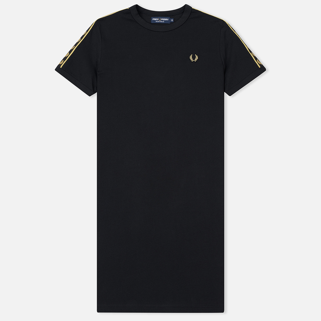 Fred Perry Женское платье Laurel Sports Authentic Taped Ringer
