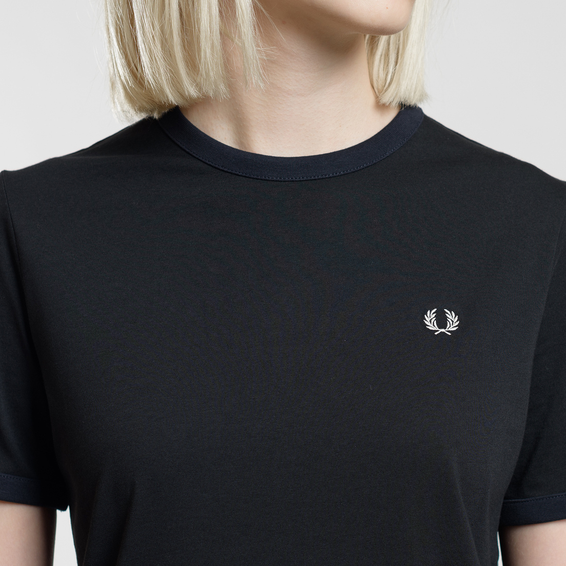 Fred Perry Женское платье Ringer Embroidered Logo