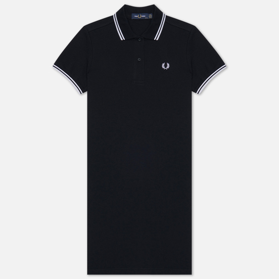 Женское платье Fred Perry Twin Tipped Black/White