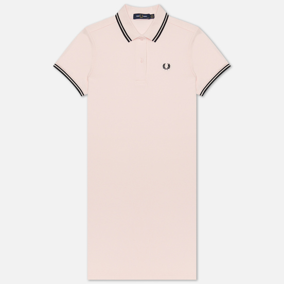 Женское платье Fred Perry Twin Tipped Iced Pink