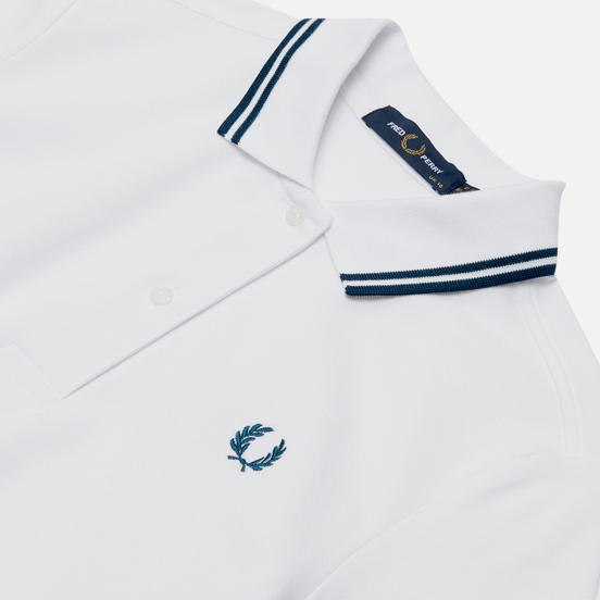 Женское платье Fred Perry Twin Tipped White