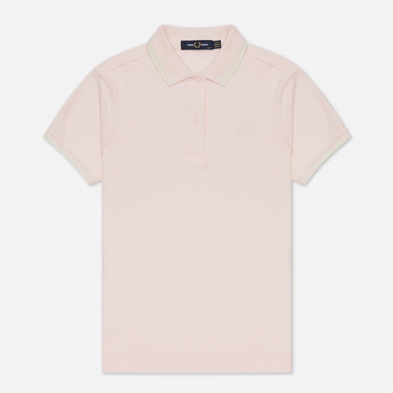 Женское поло Fred Perry G3600 Iced Pink/White/White