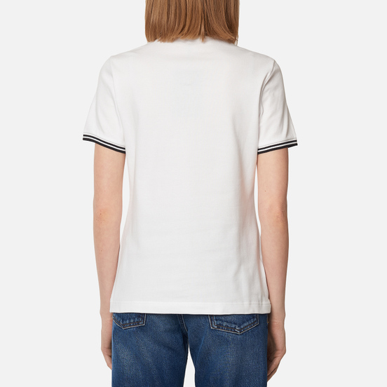 Женское поло Fred Perry G3600 White/Black