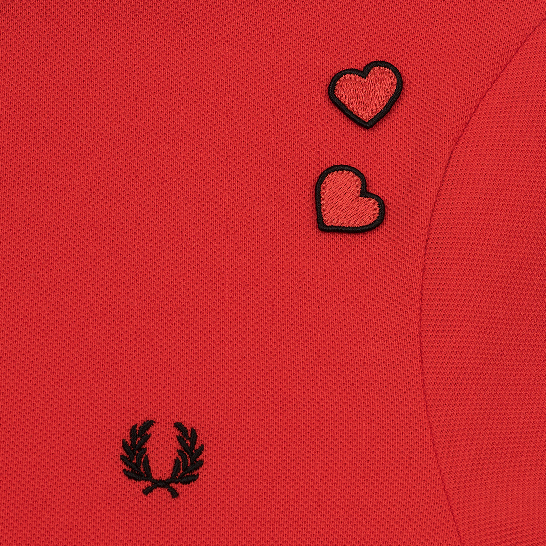 Fred Perry Женское поло x Amy Winehouse Colour Block Pique