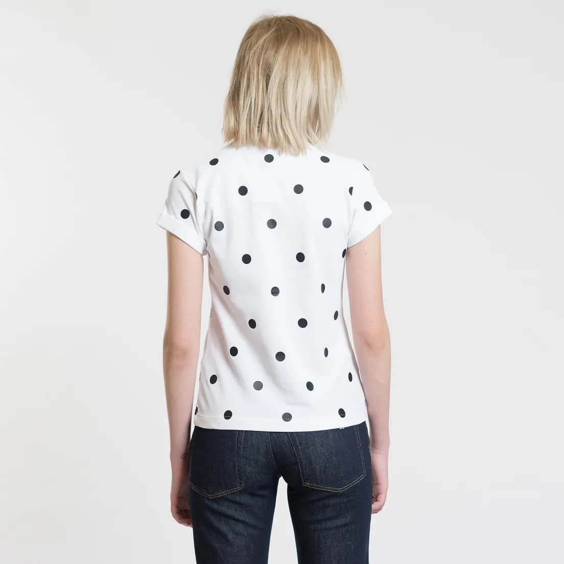 Fred Perry Женское поло x Amy Winehouse Polka Dot Pique