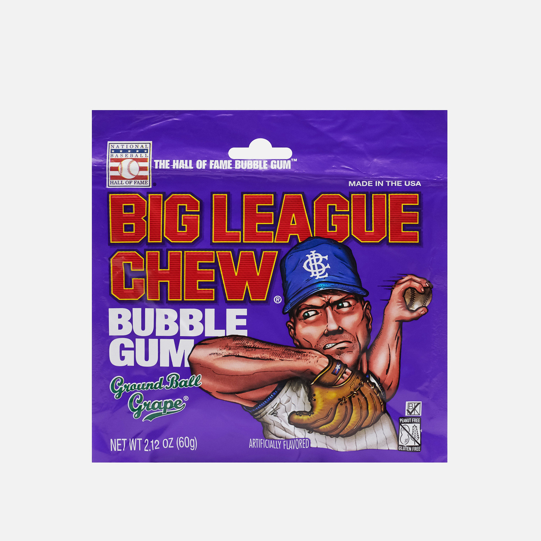 Big League Chew Жевательная резинка Grape
