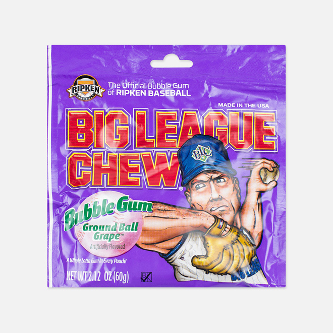 Жевательная резинка Big League Chew Grape