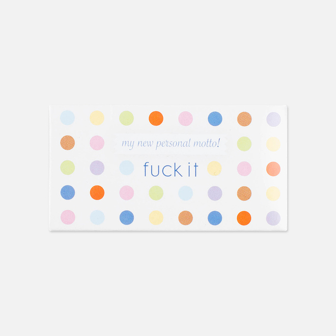 Жевательная резинка Blue Q Fuck It