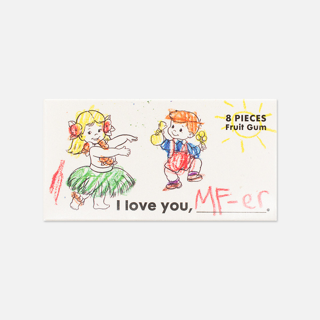 Жевательная резинка Blue Q I Love You MF-er