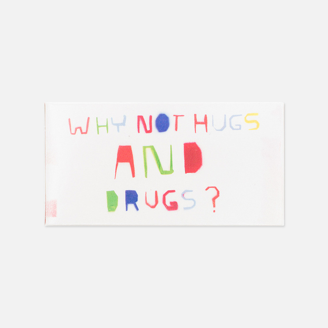 Жевательная резинка Blue Q Why Not Hugs & Drugs