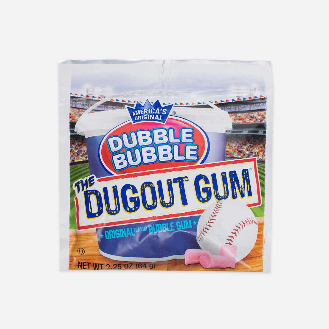 Dubble Bubble Жевательная резинка Dugout