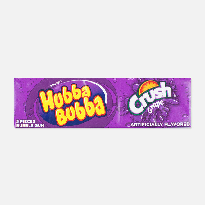 Жевательная резинка Hubba Bubba Crush Grape