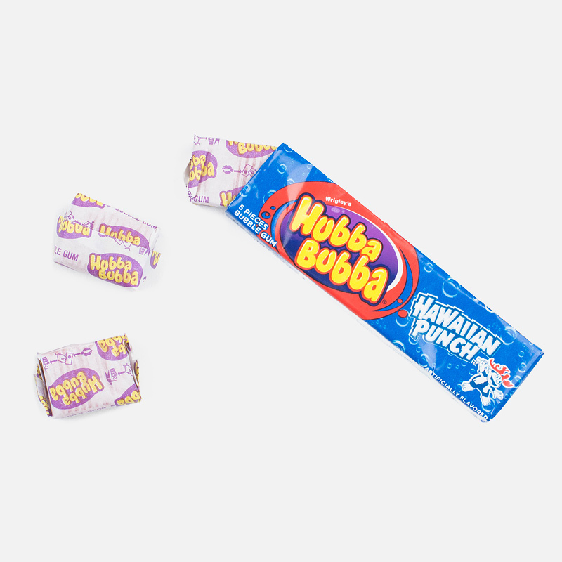 Hubba Bubba Жевательная резинка Hawaiian Punch