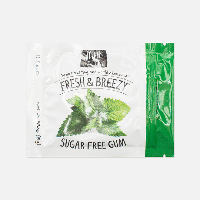 Жевательная резинка Project 7 Fresh & Breezy