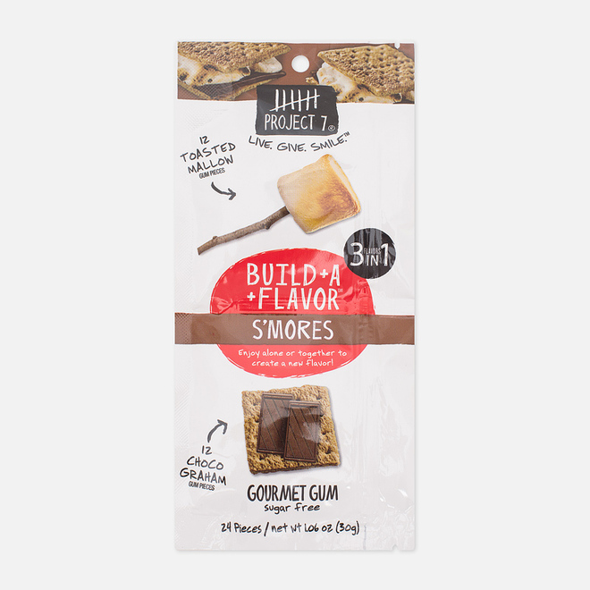 Жевательная резинка Project 7 Toasted Mallow Choco Graham