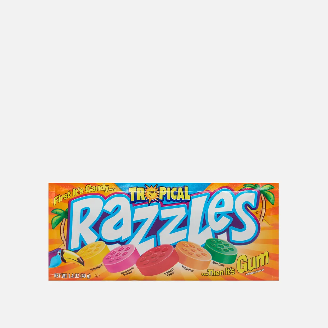Razzles Жевательная резинка Tropical