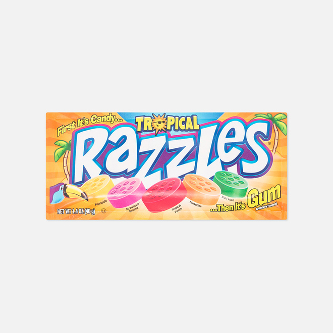 Жевательная резинка Razzles Tropical