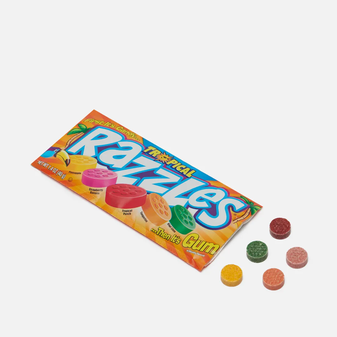 Razzles Жевательная резинка Tropical