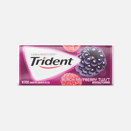 Жевательная резинка Trident Blackberry
