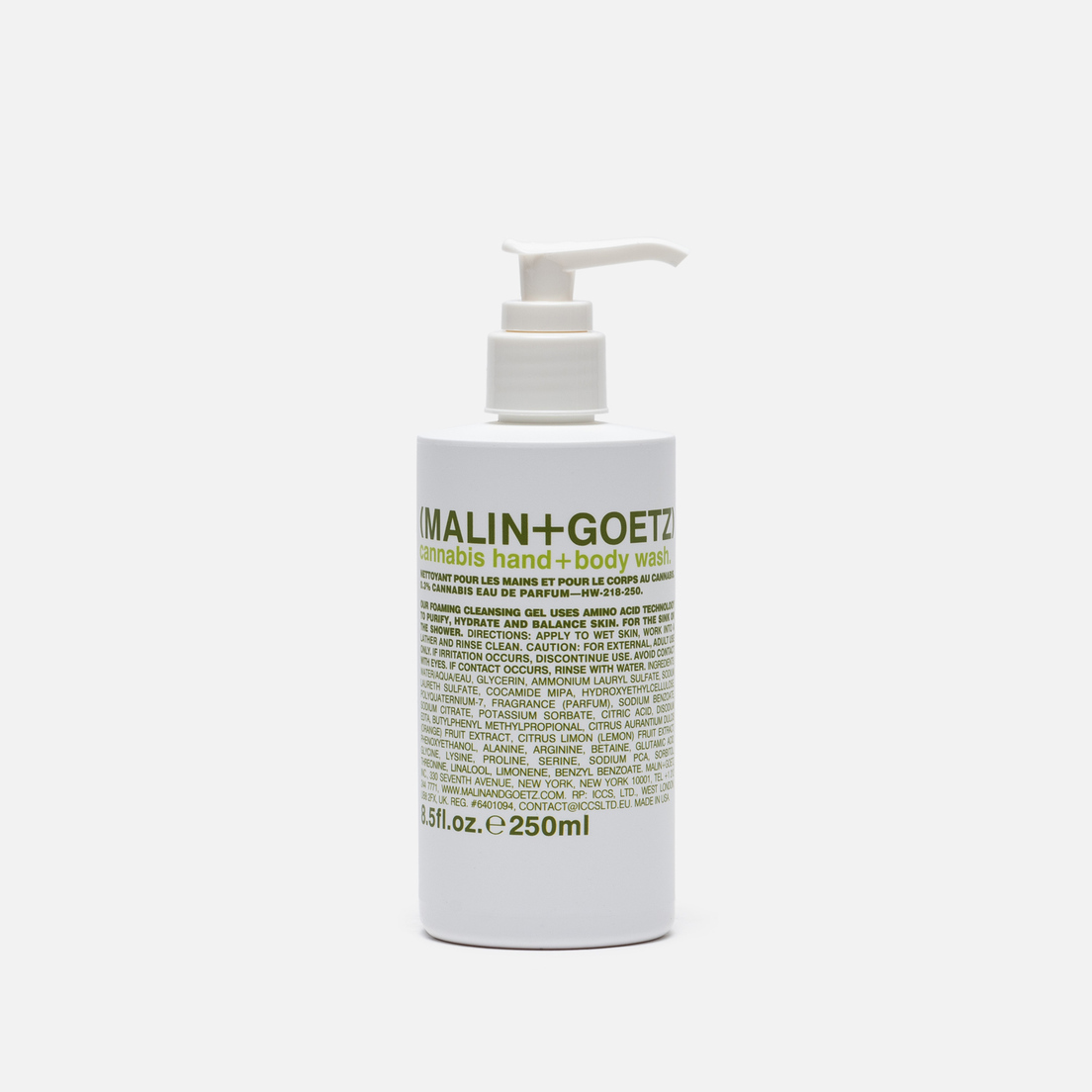Malin+Goetz Жидкое мыло Cannabis Medium