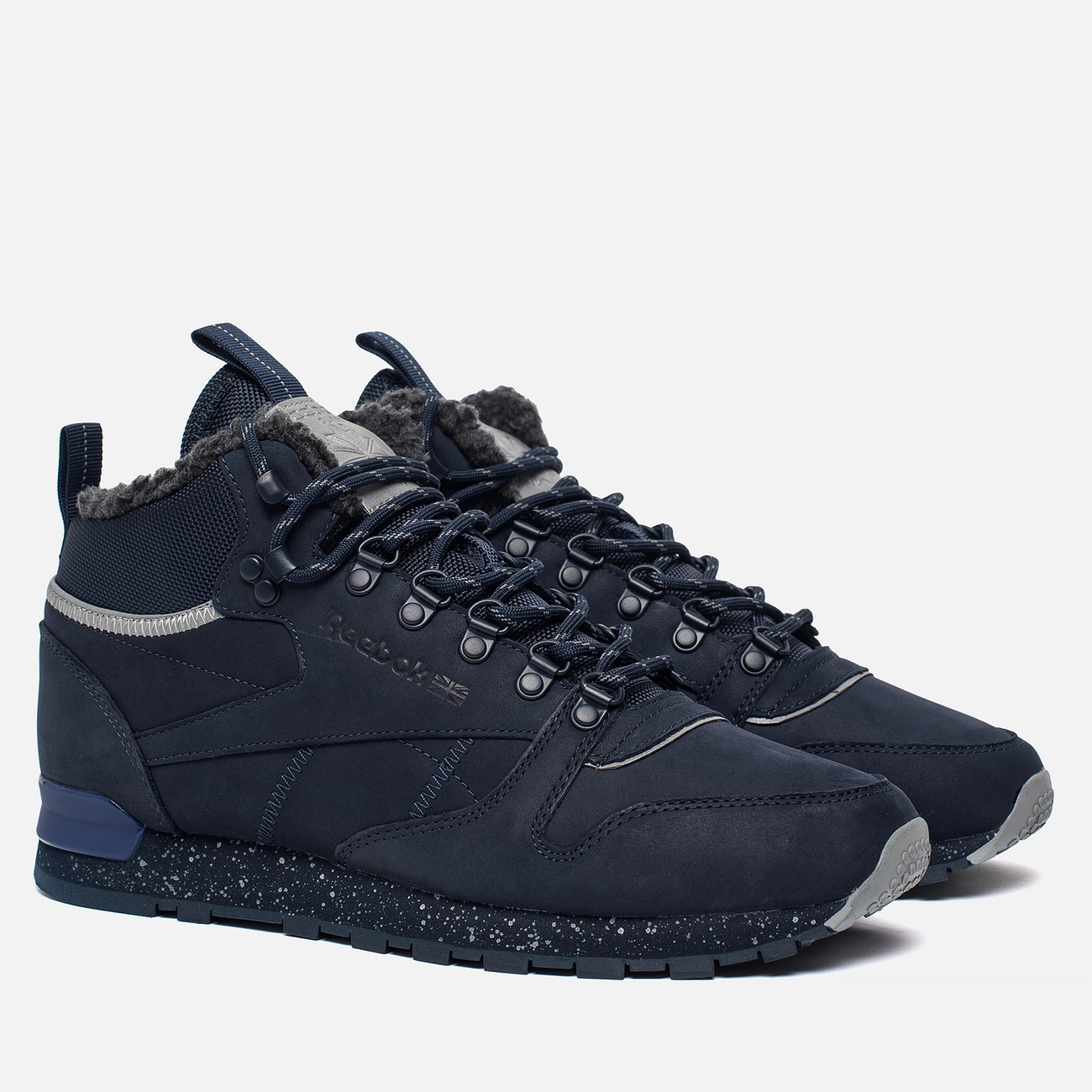 Зимние кроссовки Reebok Classic Leather Mid Sherpa II SPP, CN1883