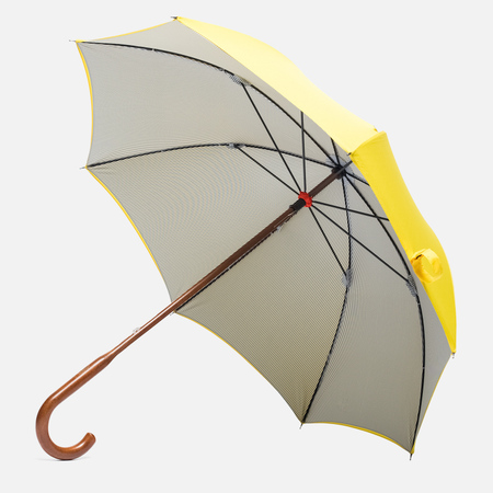 Зонт-трость London Undercover Oxford Classic Maple Wood Yellow