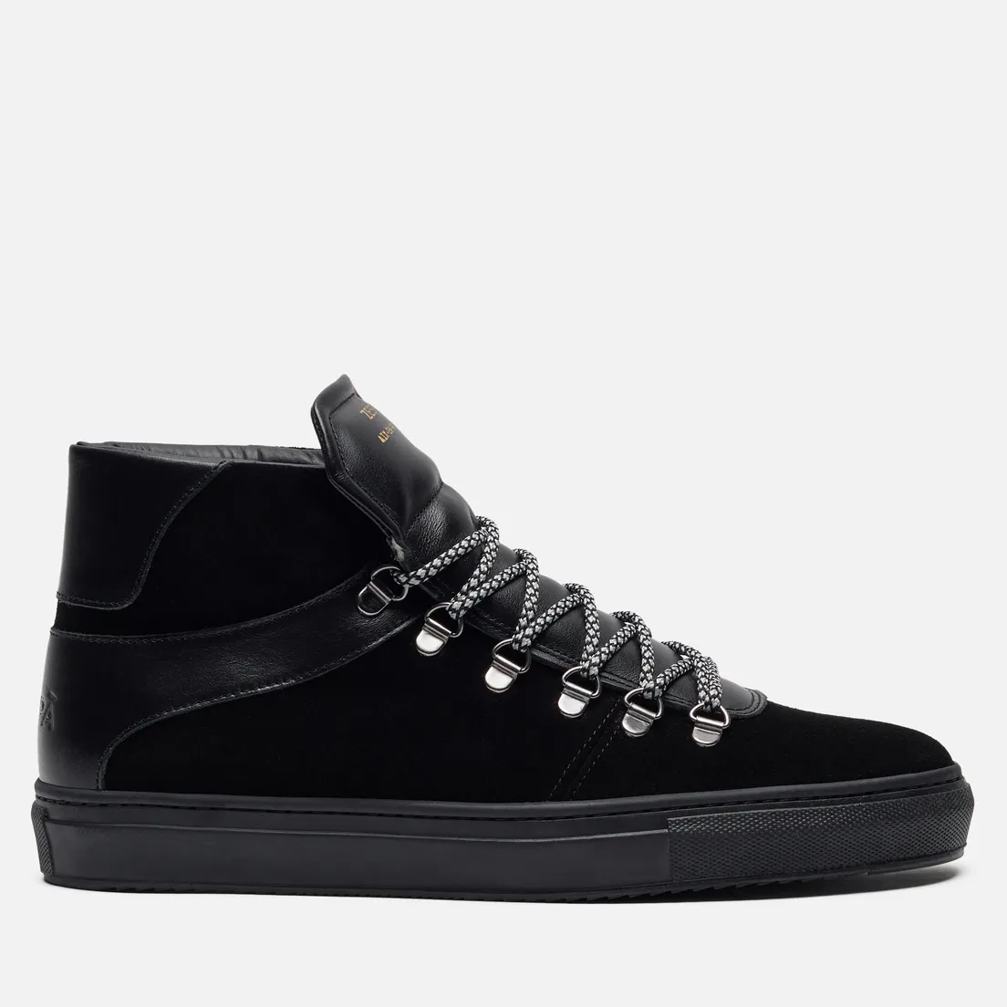 Zespa Мужские кроссовки ZSP12 Nappa/Suede Monochrome