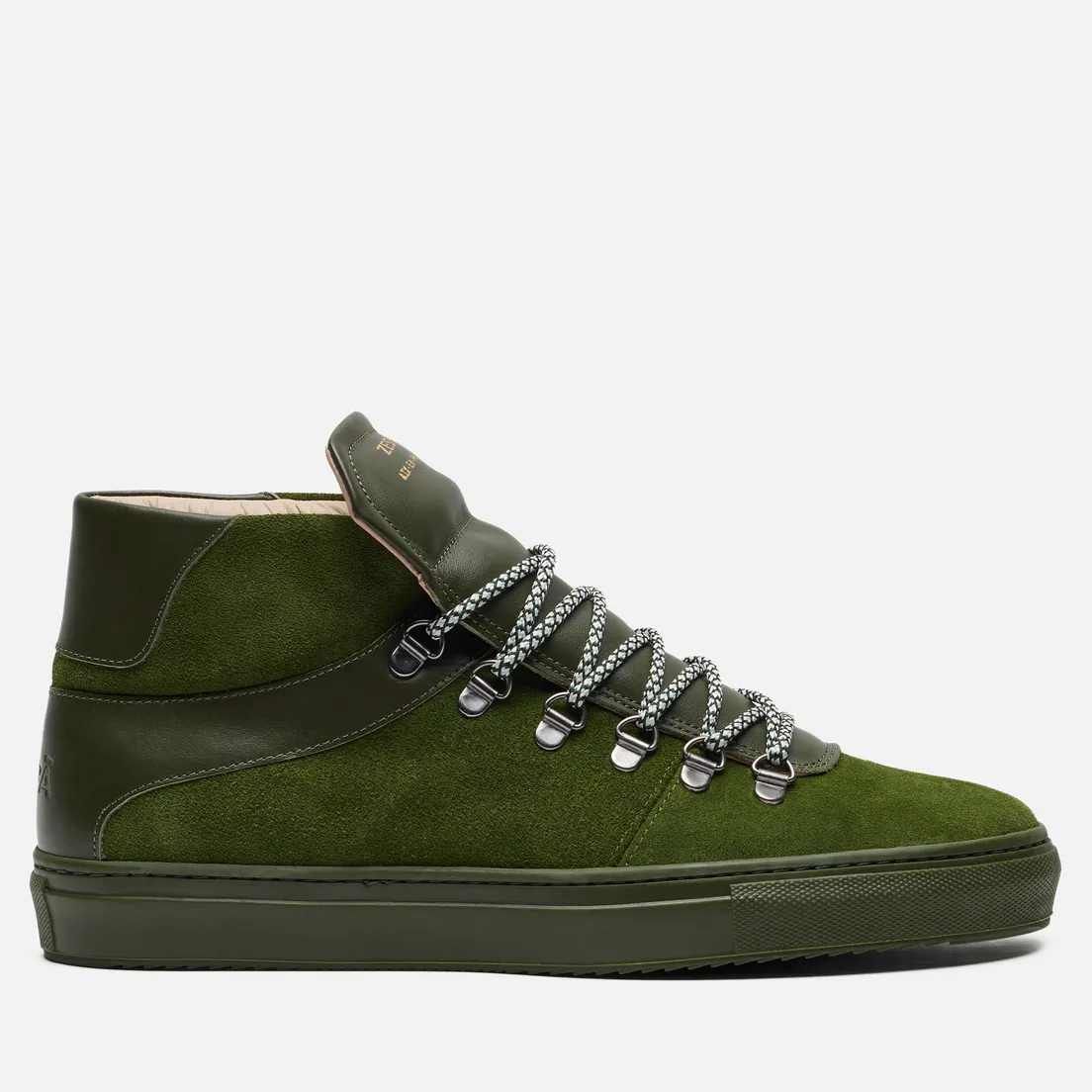 Zespa Мужские кроссовки ZSP12 Nappa/Suede Monochrome