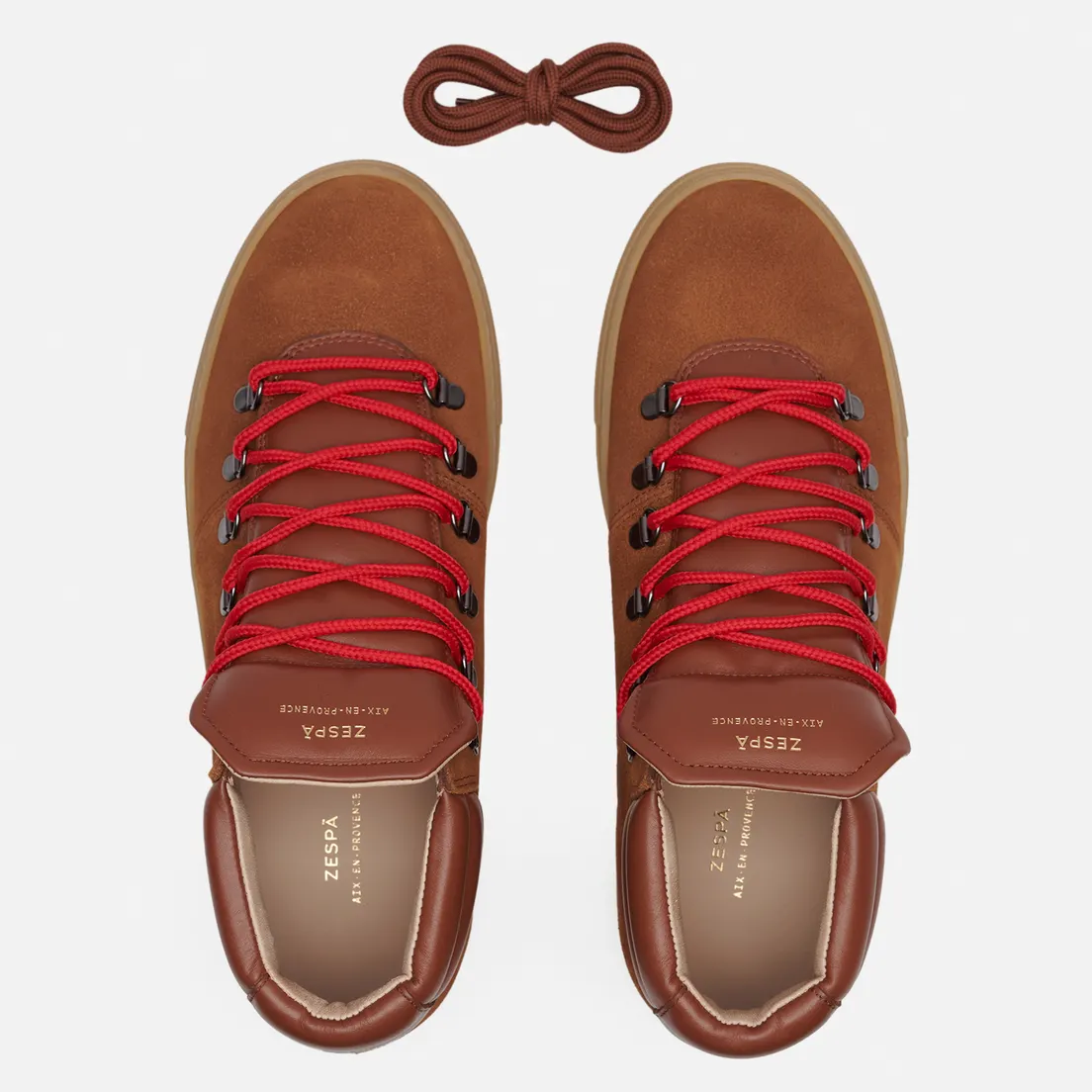 Zespa Мужские кроссовки ZSP2 Calf Suede