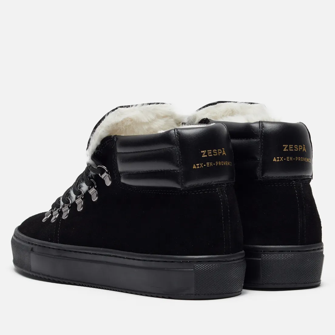 Zespa Женские кроссовки ZSP2 Calf Suede Shearling