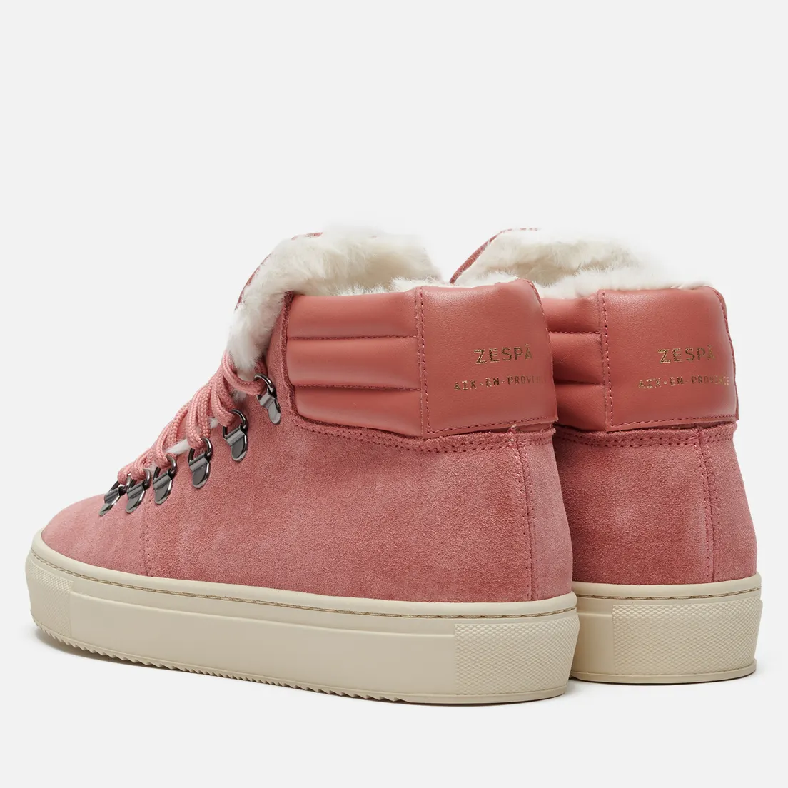Zespa Женские кроссовки ZSP2 Calf Suede Shearling