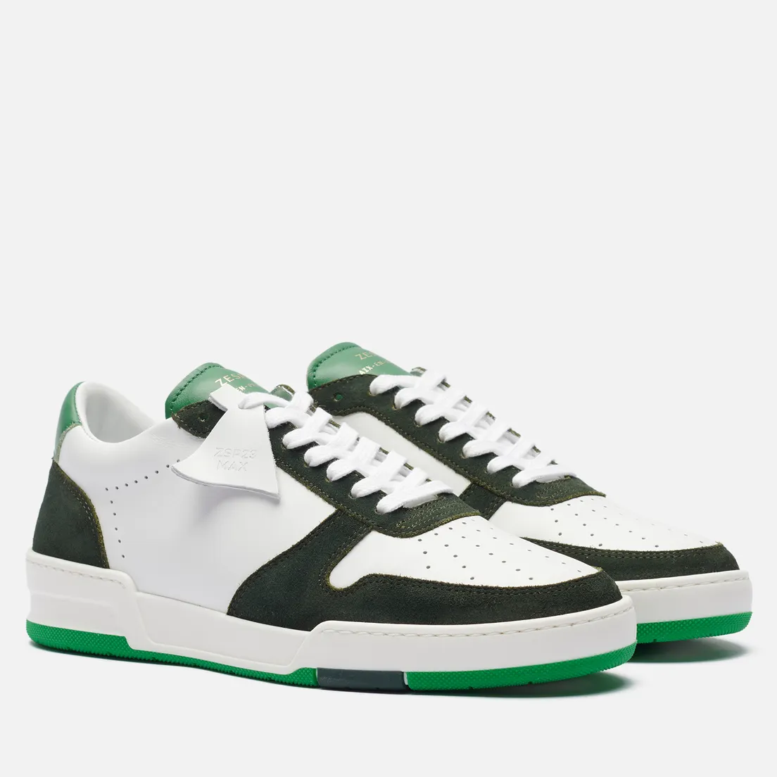 Zespa Мужские кроссовки ZSP23 Max Nappa/Suede Tricolor